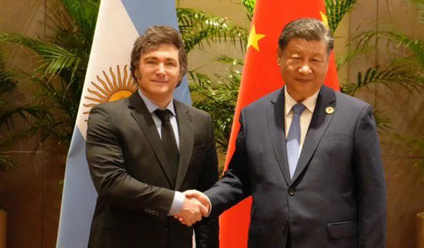 Javier Milei se reunió con Xi Jinping